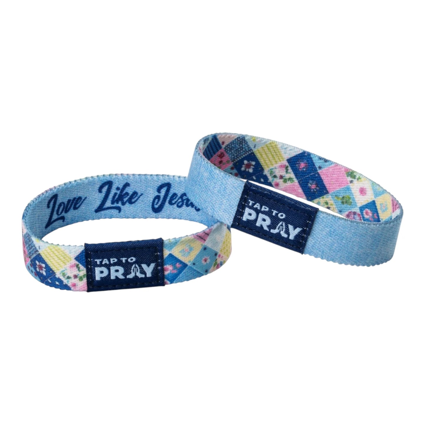 Tap To Pray Wristbands -Love Like Jesus