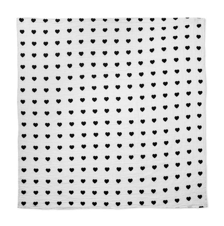 Swaddle Blanket Heart