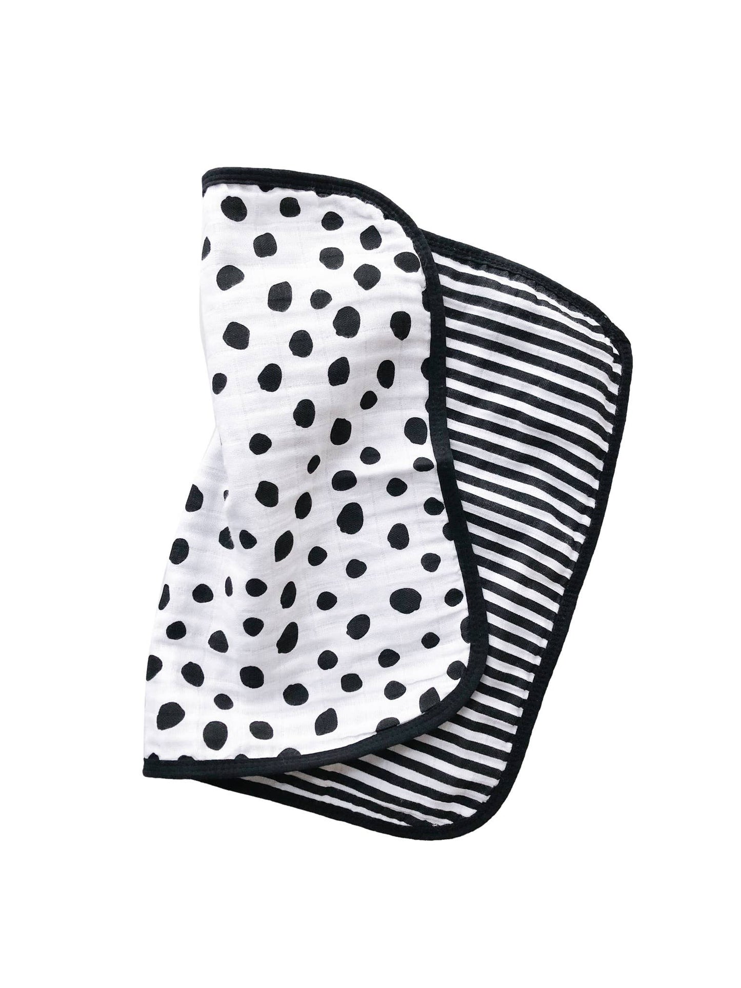 Burp Cloth Spots + Stripes