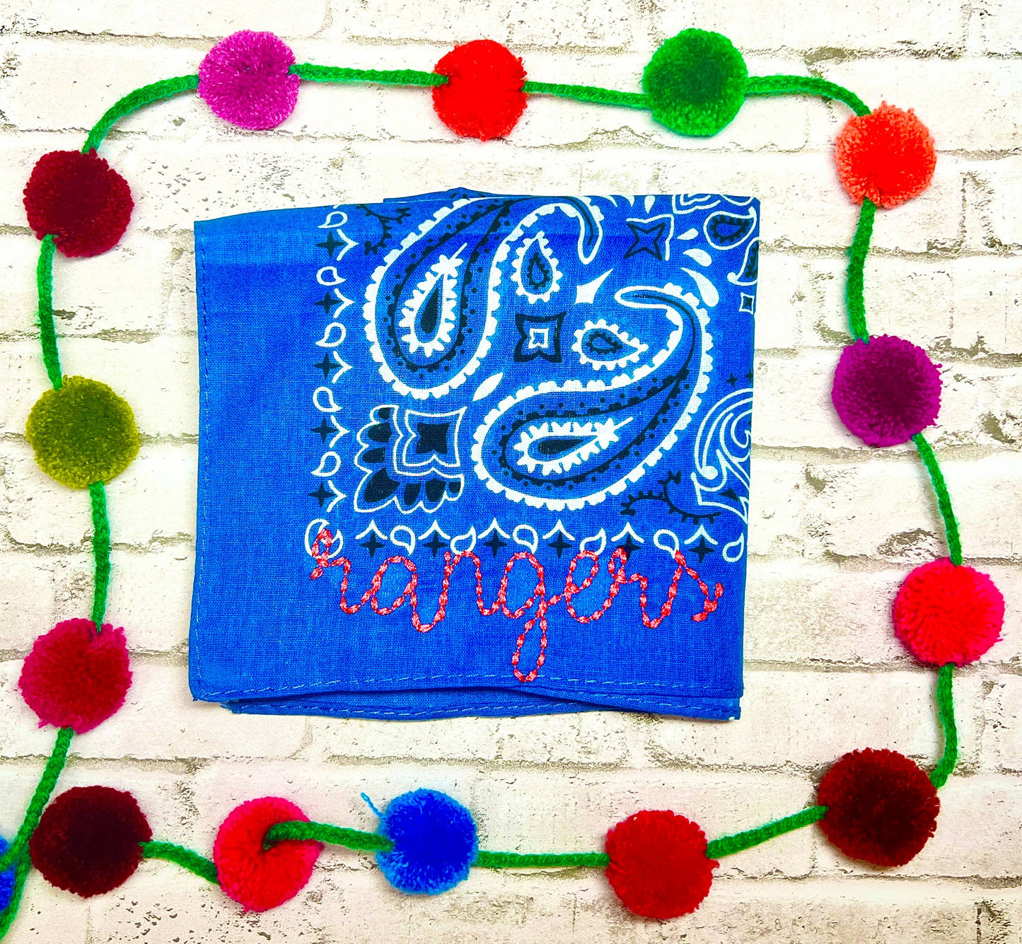 The Funky Soul - Rangers Embroidered Bandana