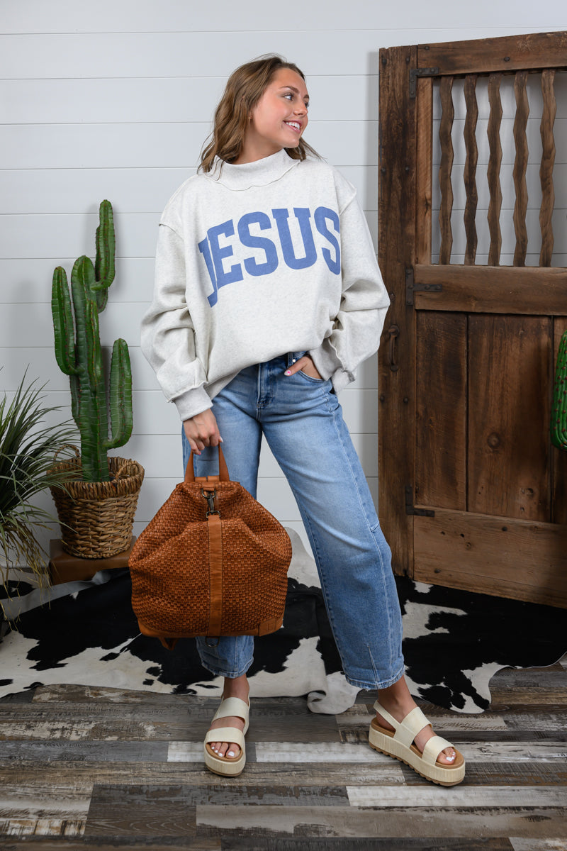 Reversible Jesus Sweatshirt