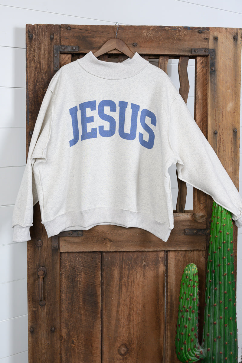 Reversible Jesus Sweatshirt