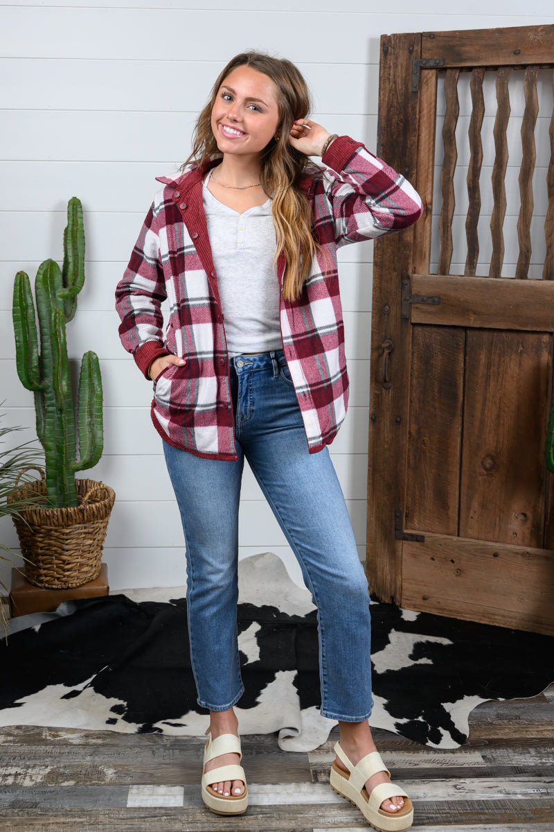 Corduroy Flannel Jacket