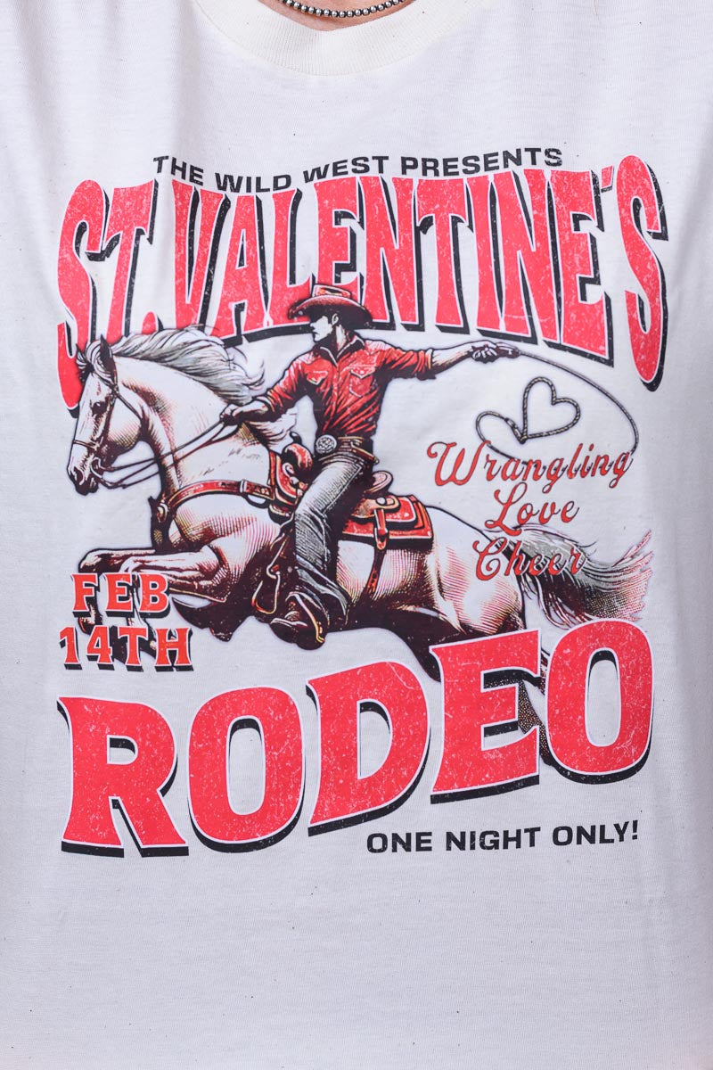 St. Valentine's Rodeo Graphic Tee