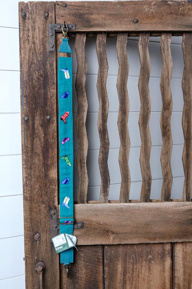 Western Motif Turquoise Adjustable Strap