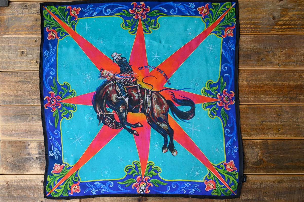 On Top of the World - Shorty Silk Scarf