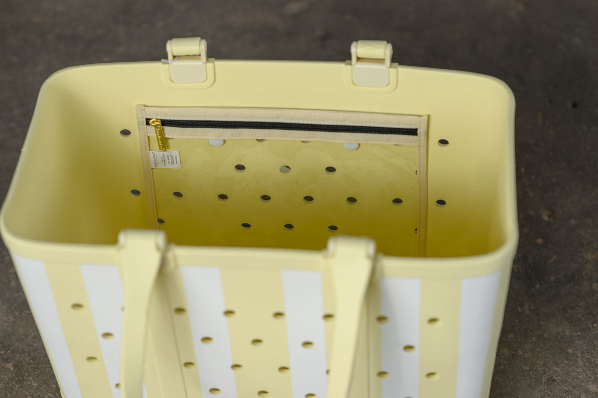 Simply Tote - Lemon Stripe