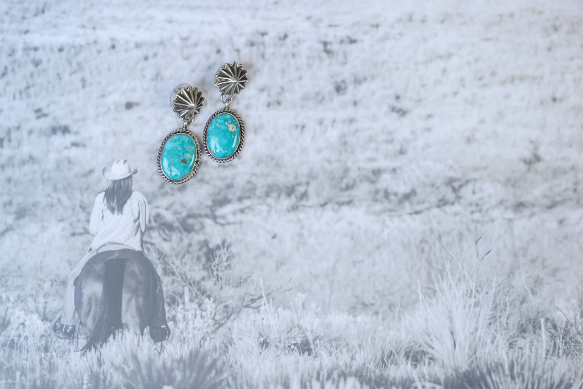 Turquoise SS Earring
