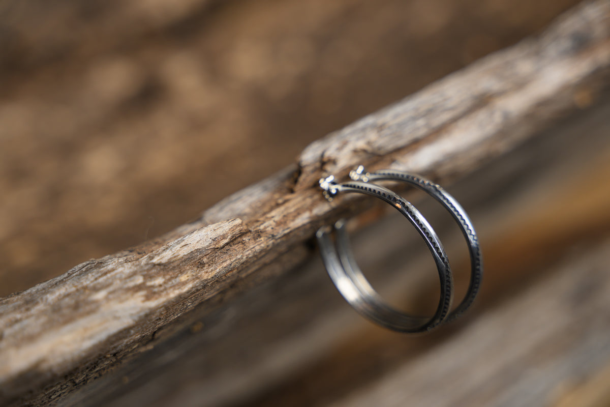 Earring SS Large Hoop