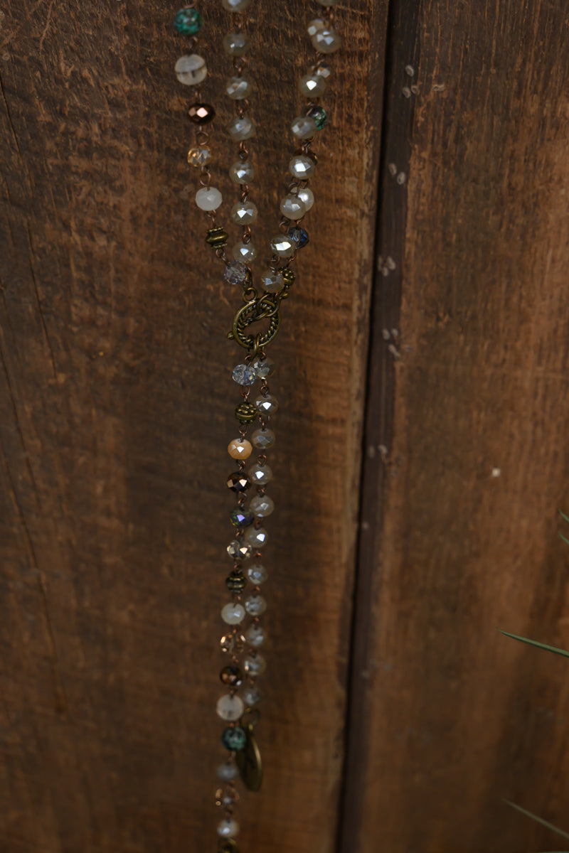 Necklace 20” 2-strand Lariat