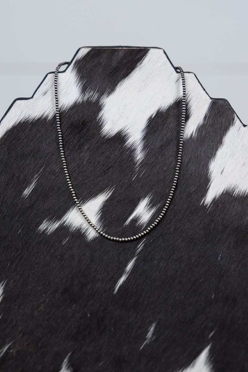 20" 6 mm Sterling Silver Pearls