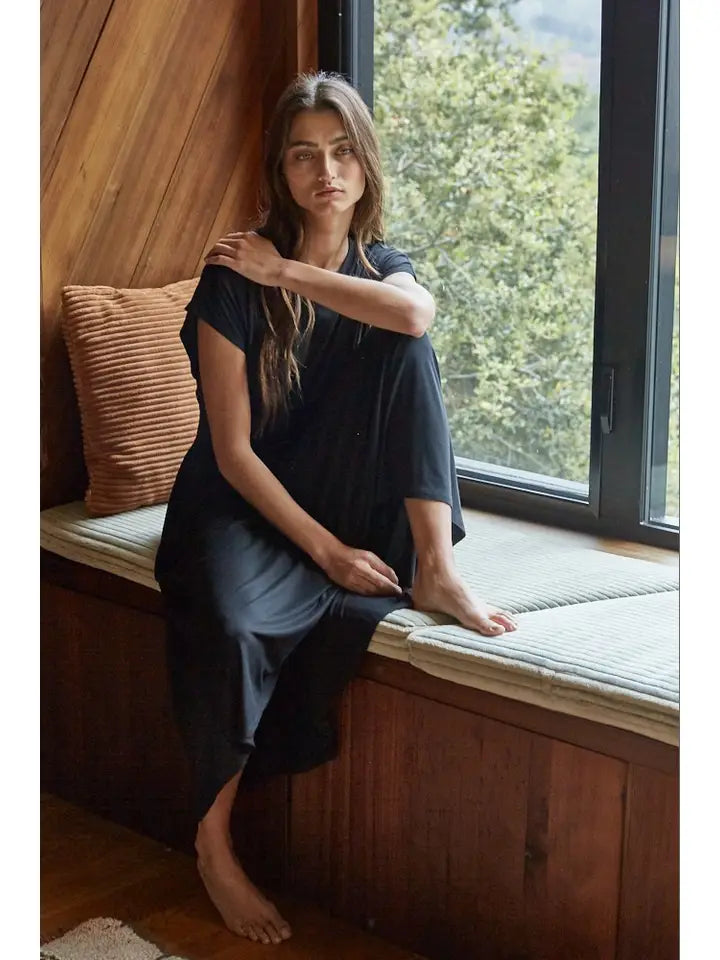 Black Knit Dress