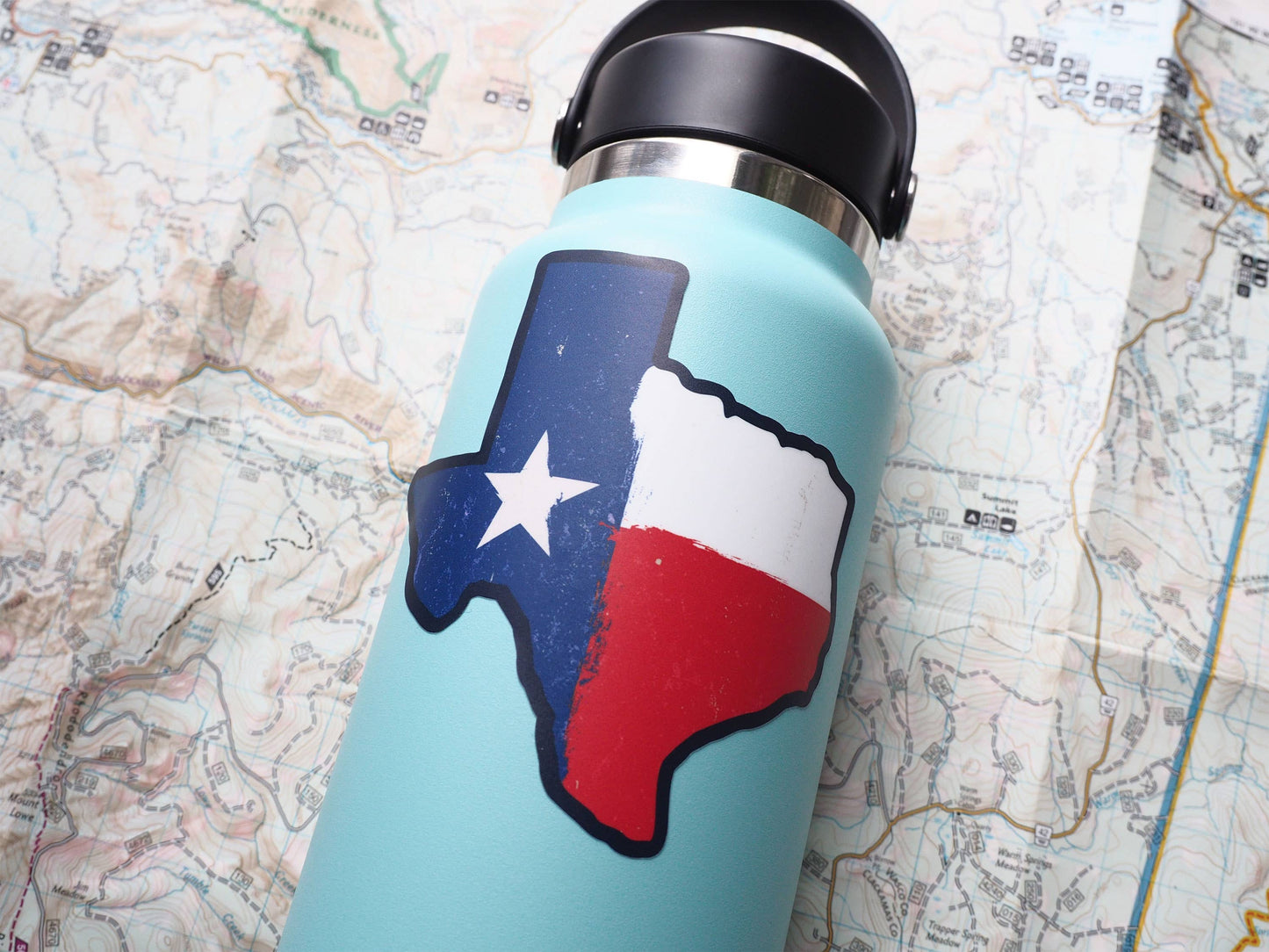 Classic Texas Flag Sticker