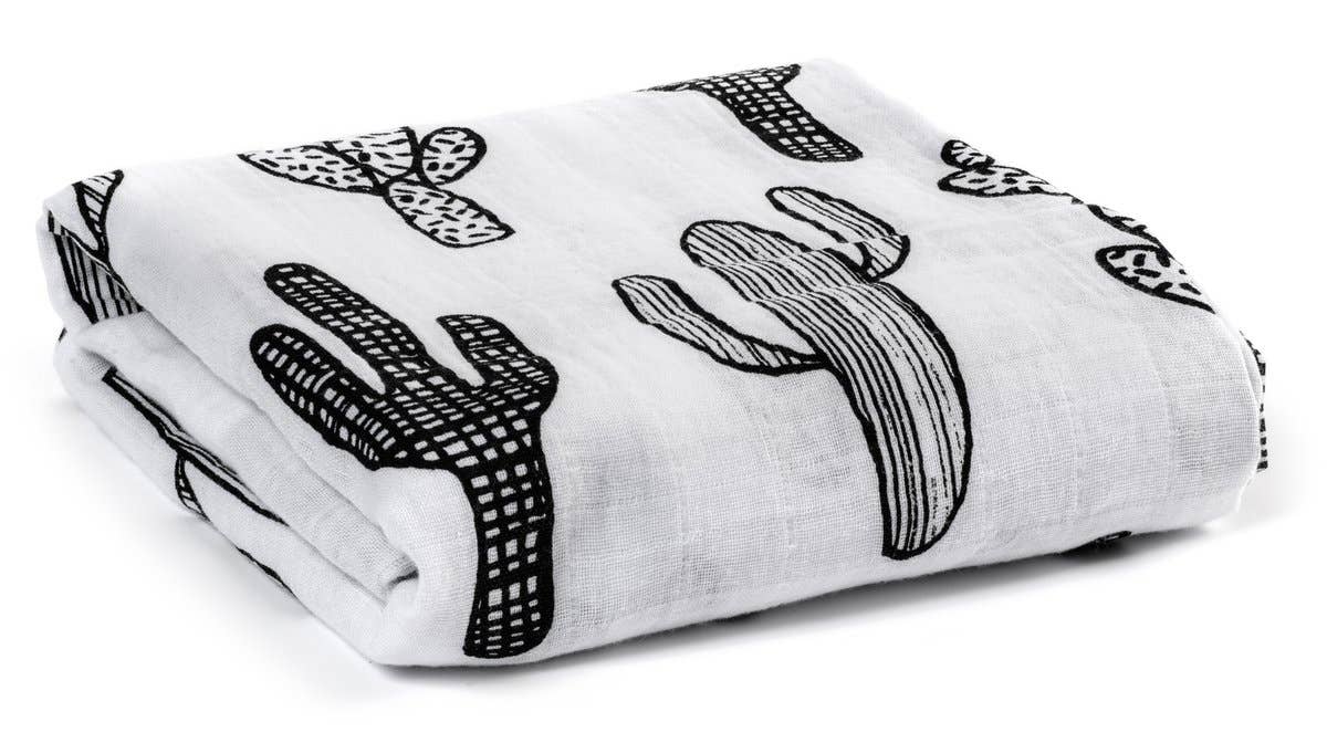 Cactus Swaddle Blanket