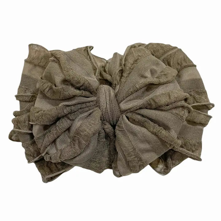 Baby Ruffled Headband - Hazel