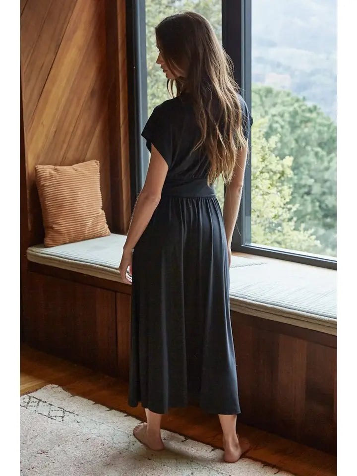 Black Knit Dress
