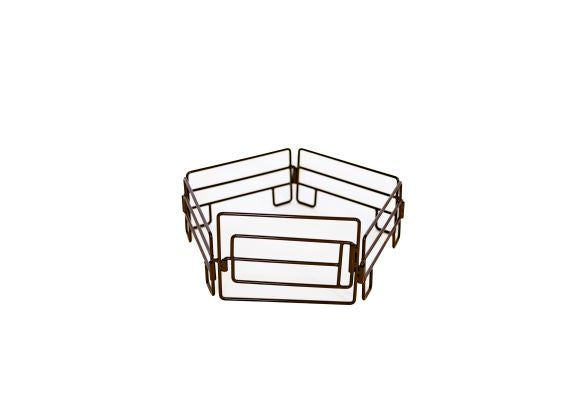 5 Piece Panel/Gate Combo Brown