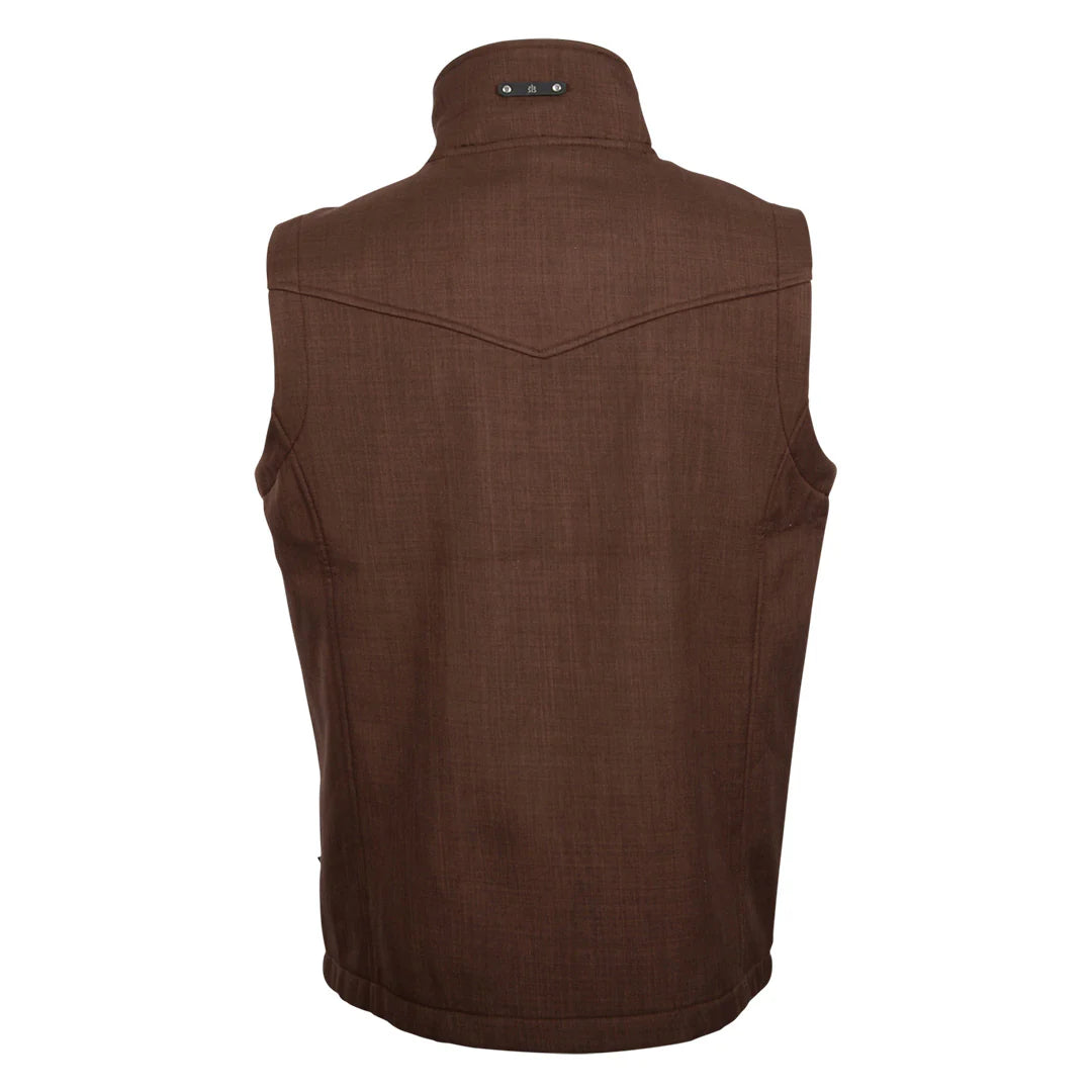 Men's Slack Brown Vest