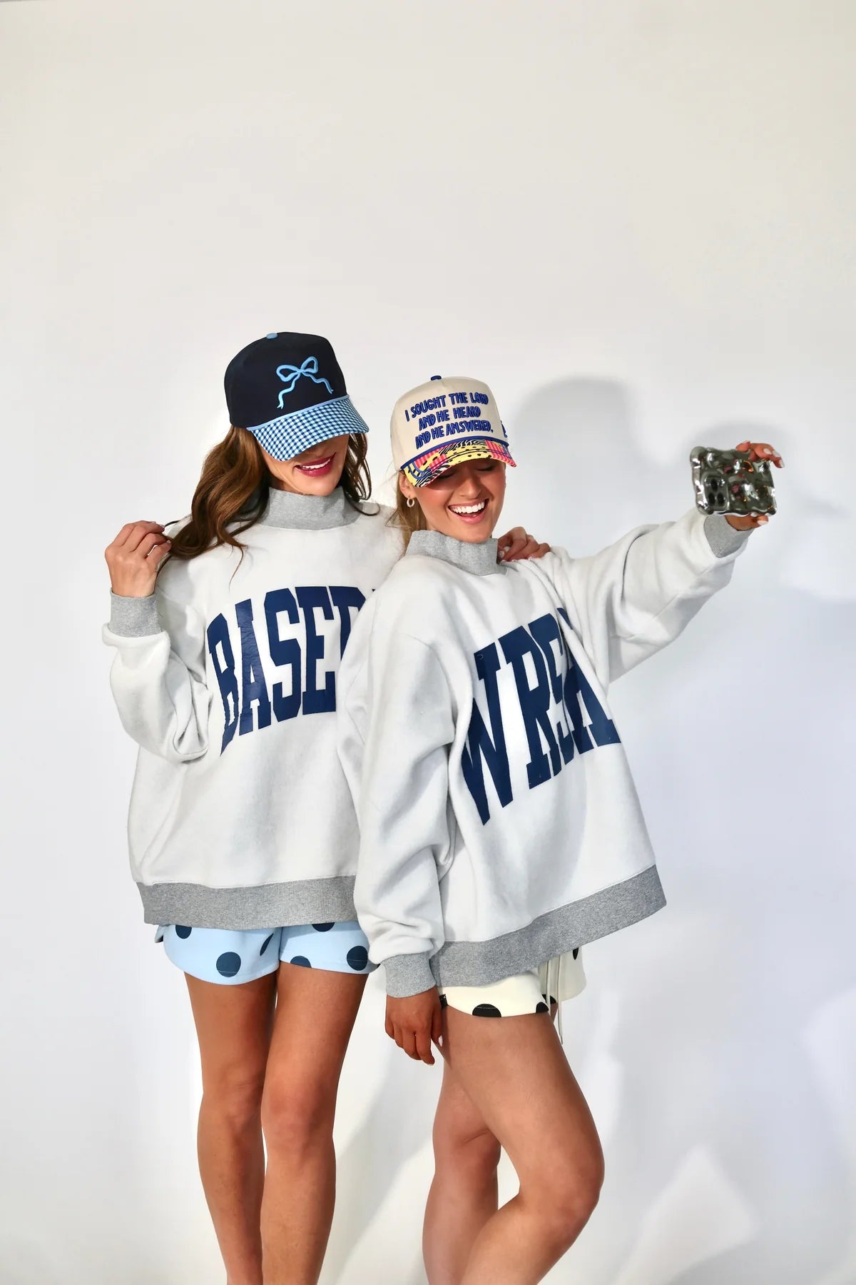 Poppy & Pine Worship Two-Sided Mock Sweatshirt – Women's Faith-Inspired Pullover