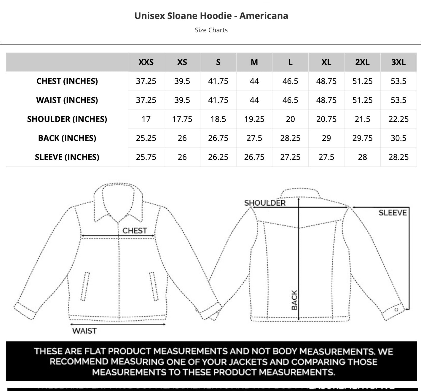 UNISEX SLOANE AMERICANA PULLOVER