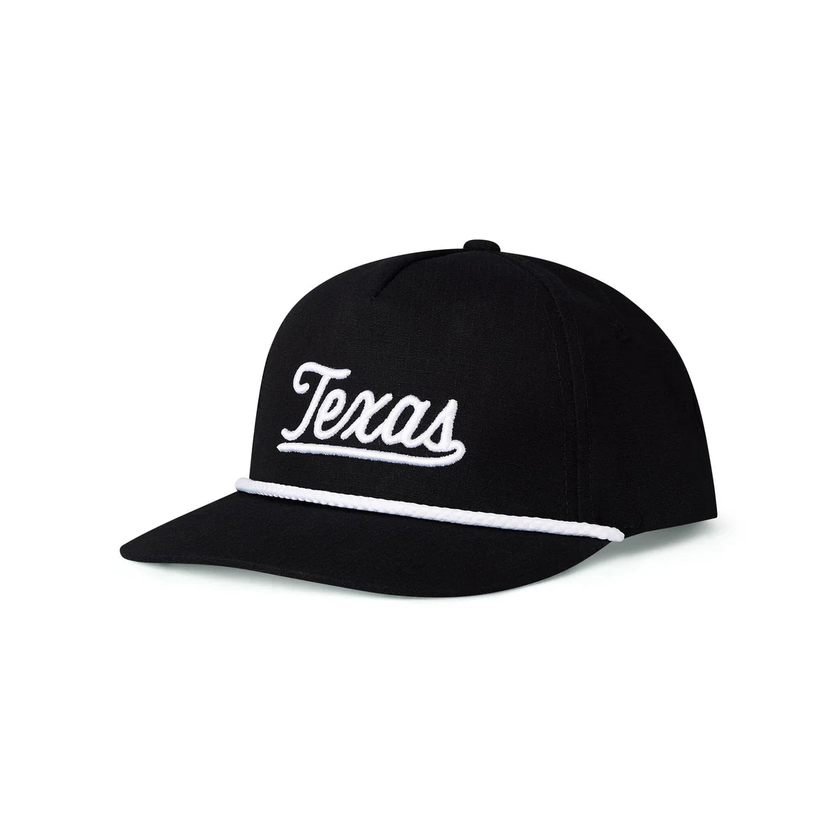 Texas Script Cap- Black