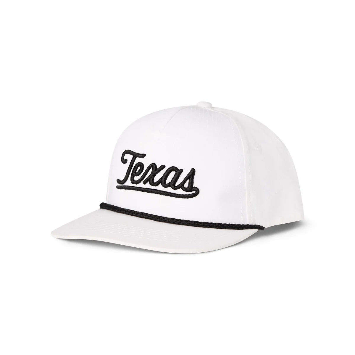 Texas Script Cap - White