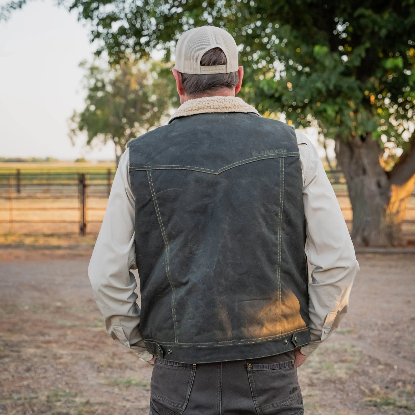 Men's Owen Waxed Canvas Vest