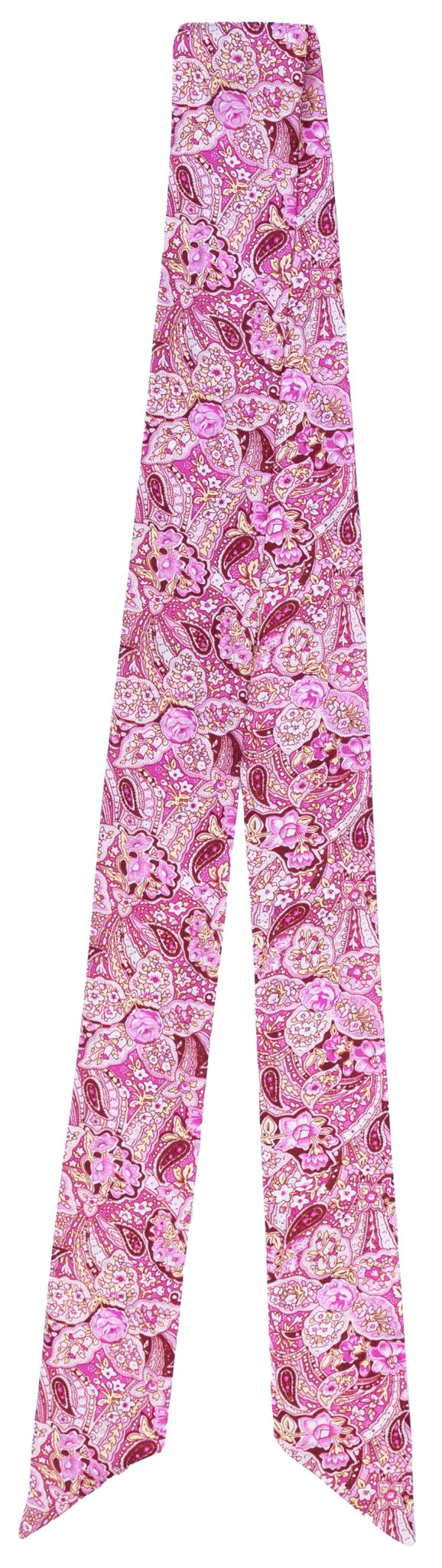 Pink Paisley Twilly