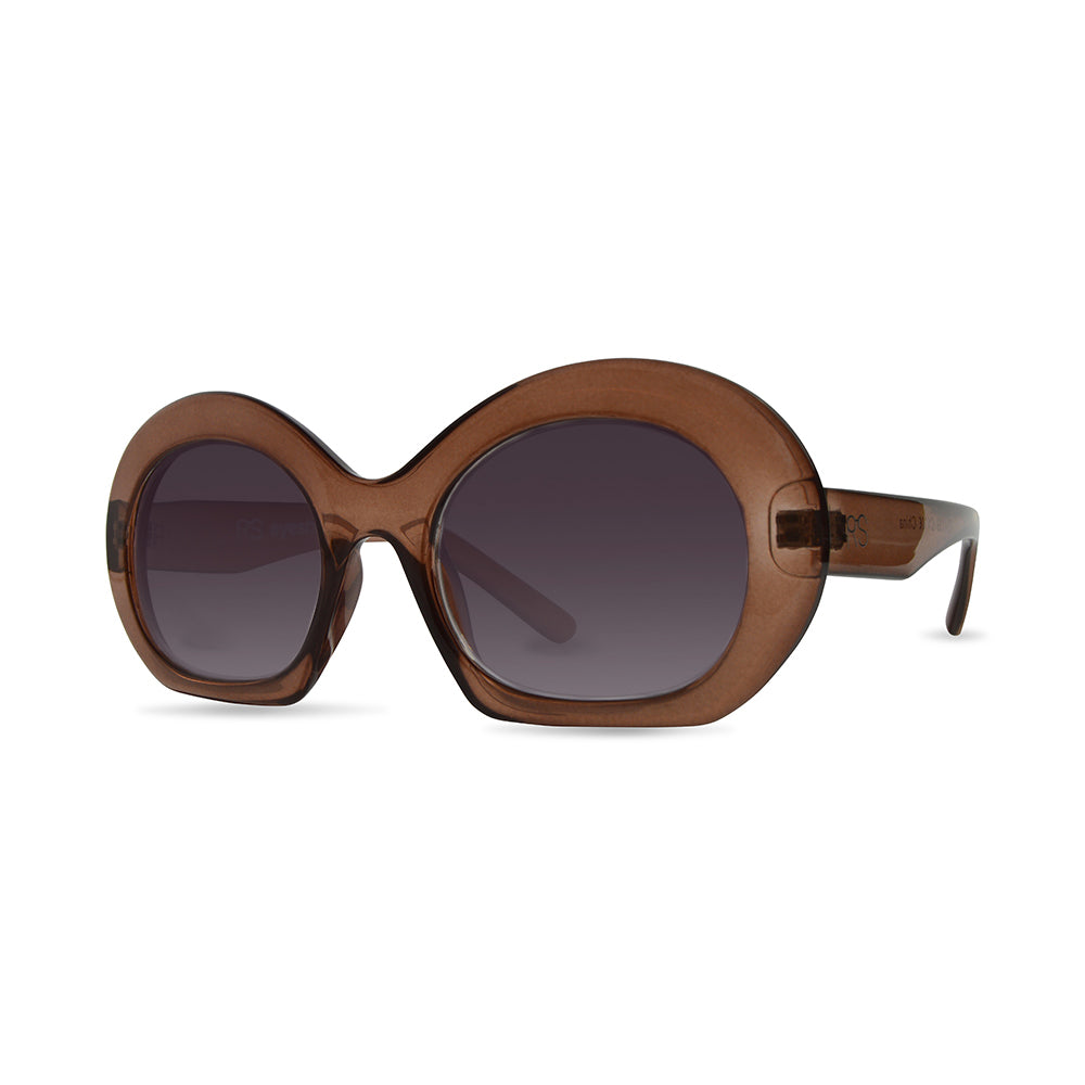 RS Eyeshop Brown Progressive Reader Sunglasses – Stylish Reading Sunglasses