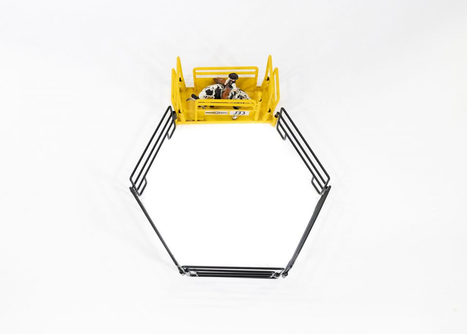 Bucking Chute Single Yellow