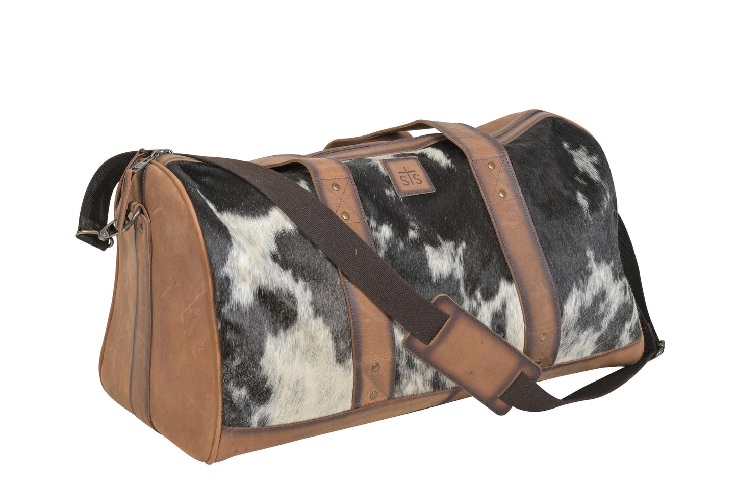 Cowhide Saltillo Duffle