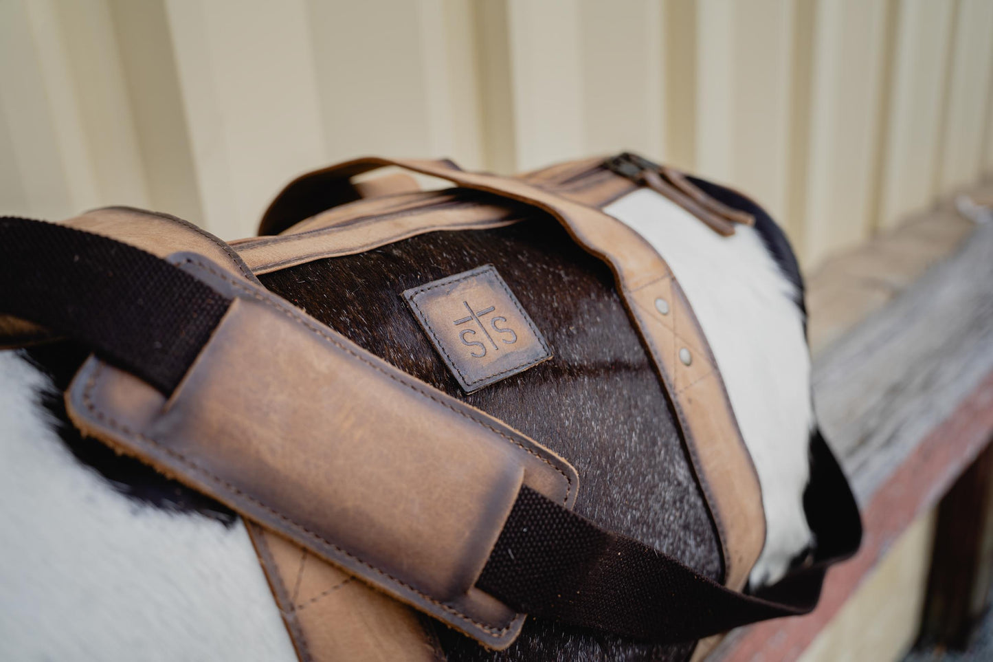 Cowhide Saltillo Duffle