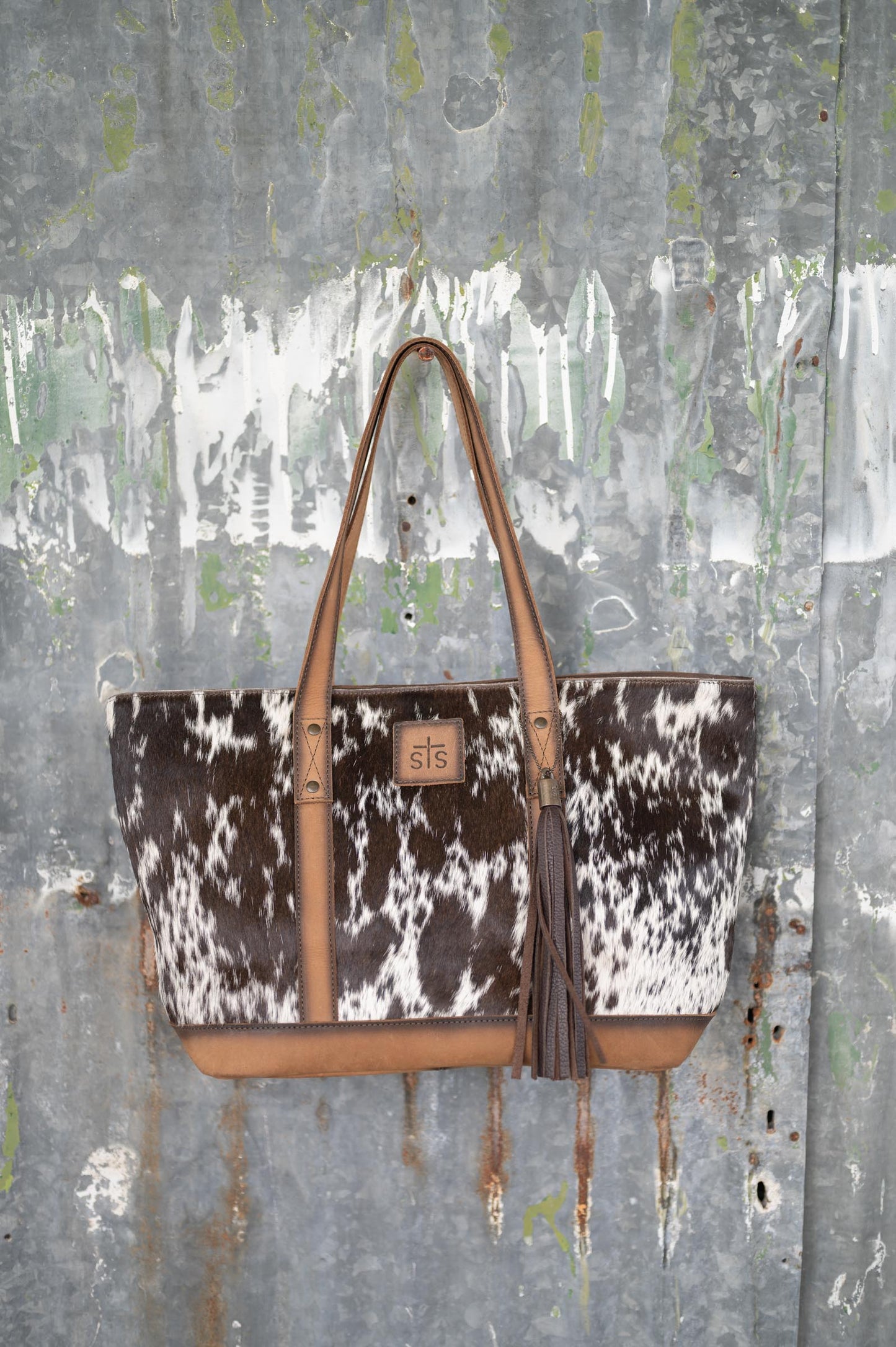 Cowhide Cheyenne Tote