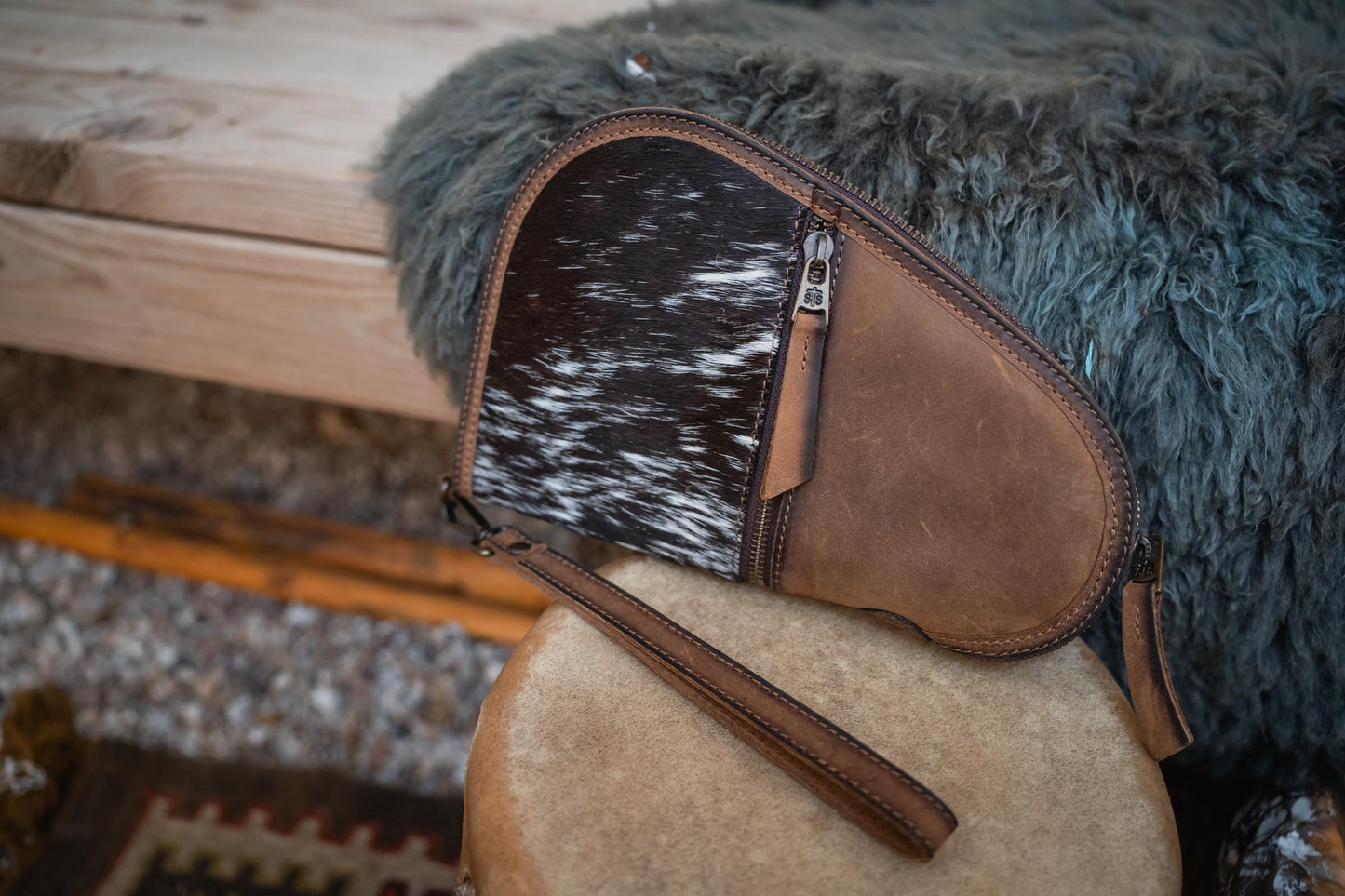 Cowhide Small Pistol Case