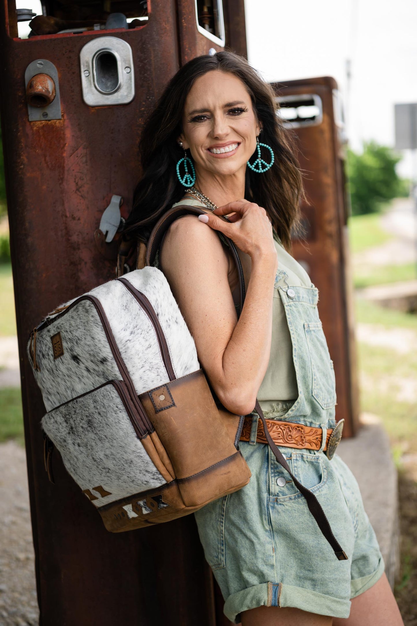 Roswell Cowhide Faye Backpack