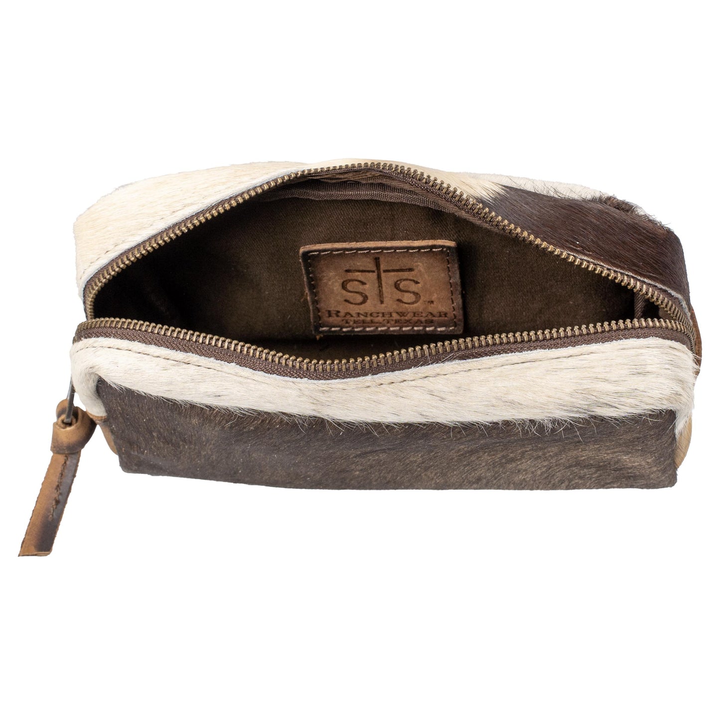 Cowhide Bebe Cosmetic Bag