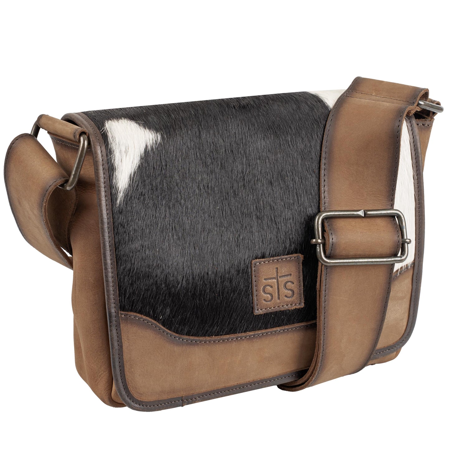 Cowhide Della Crossbody