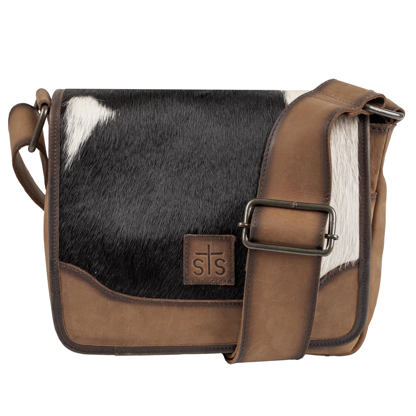 Cowhide Della Crossbody