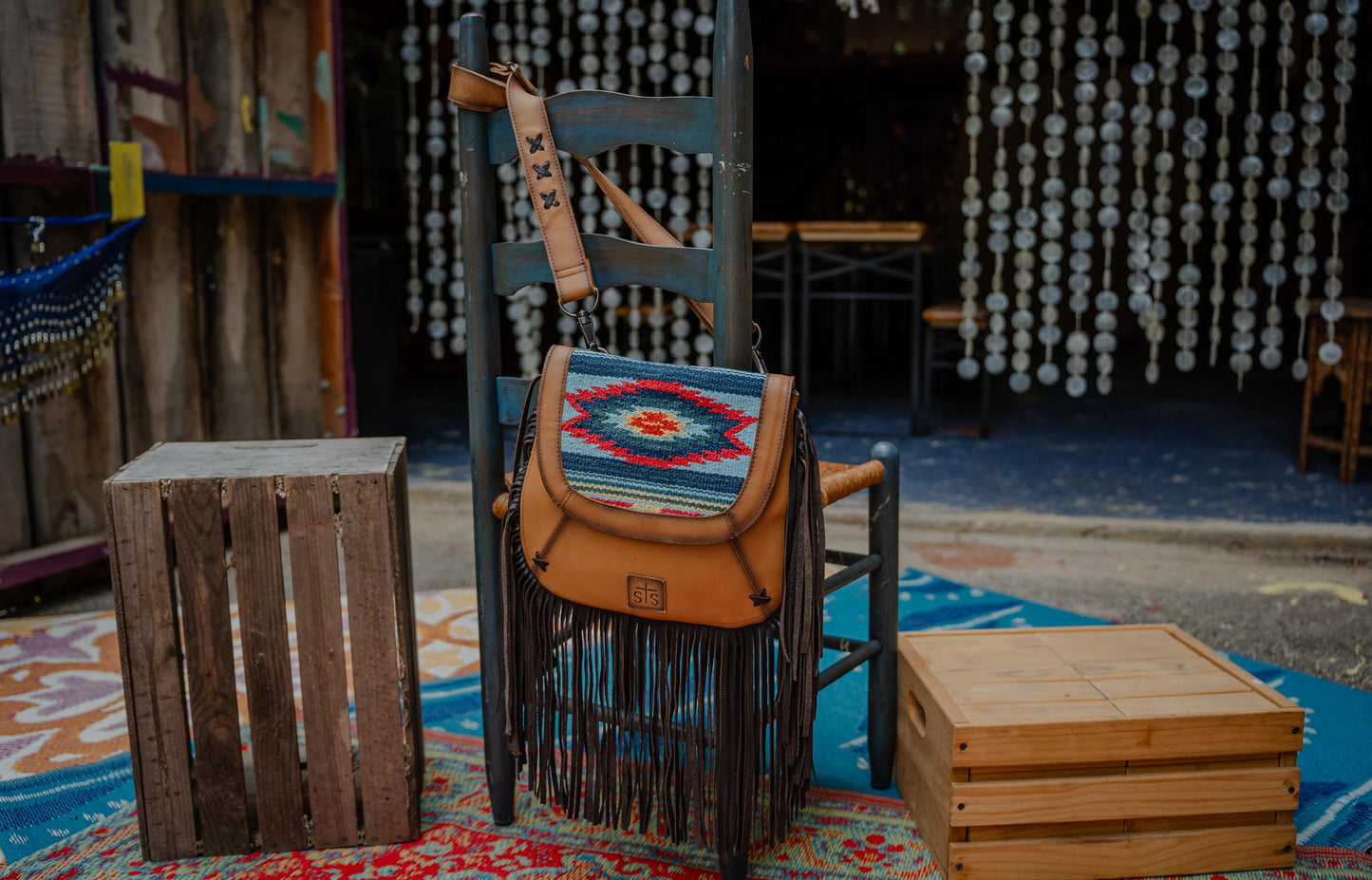 Chaynee Valley Saddlebag Serape