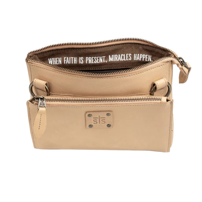 Basic Bliss Buckskin Lily Crossbody