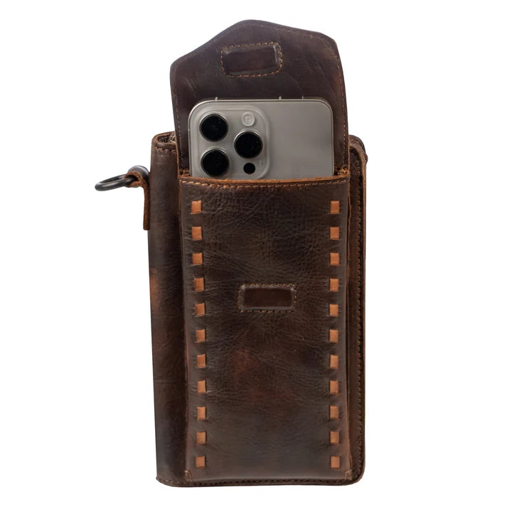 STS Ranchwear Bandera Chocolate Quickdraw Crossbody Bag