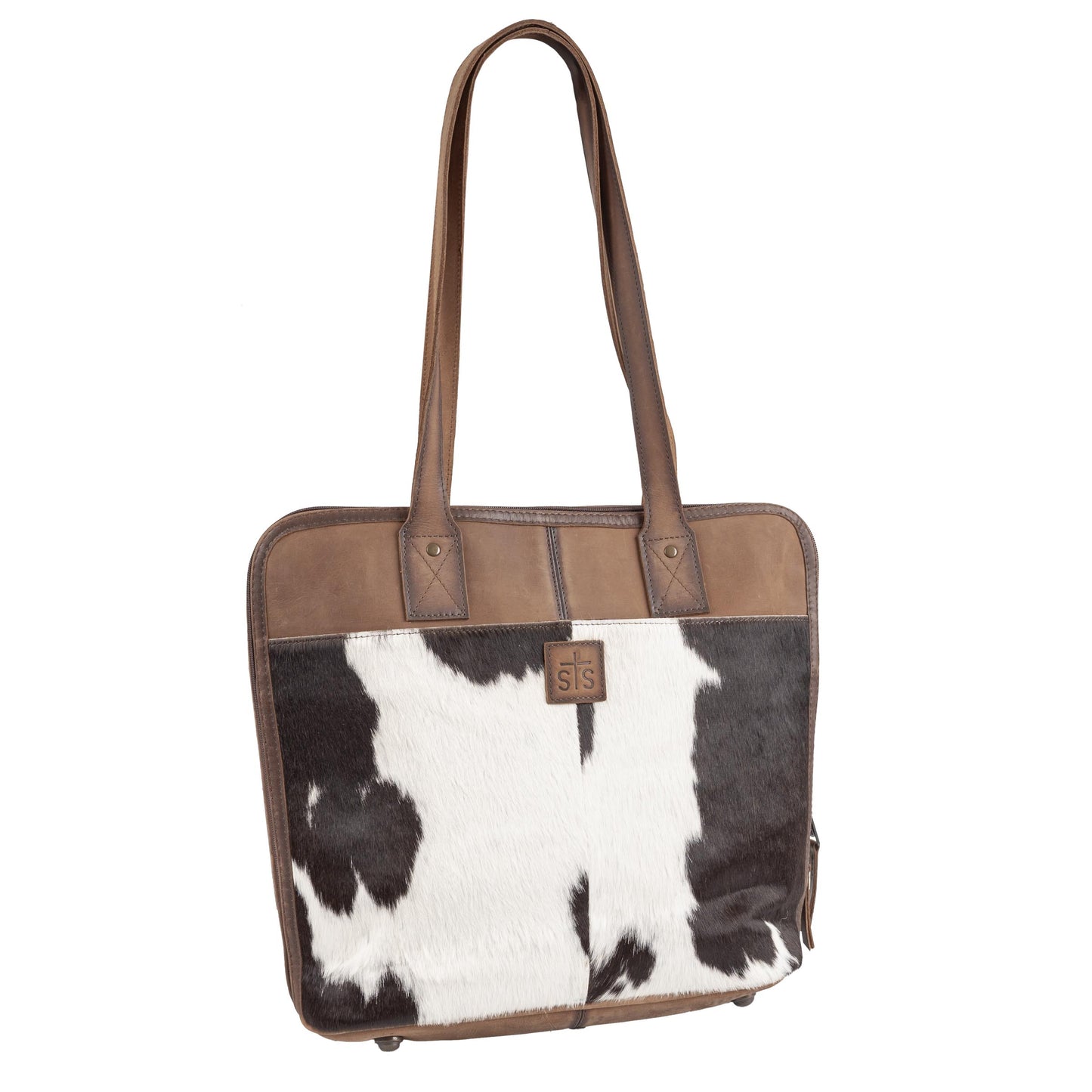 Cowhide Laptop Shopper