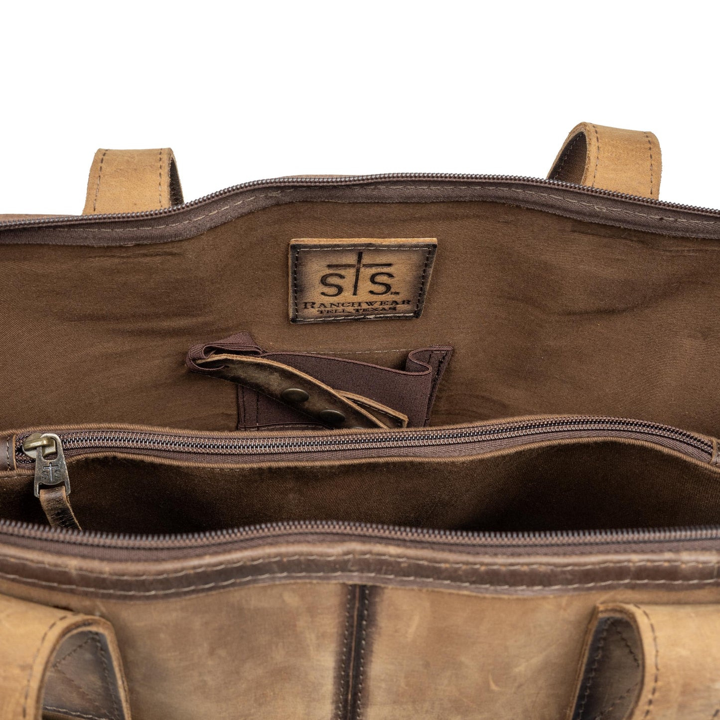 Cowhide Laptop Shopper