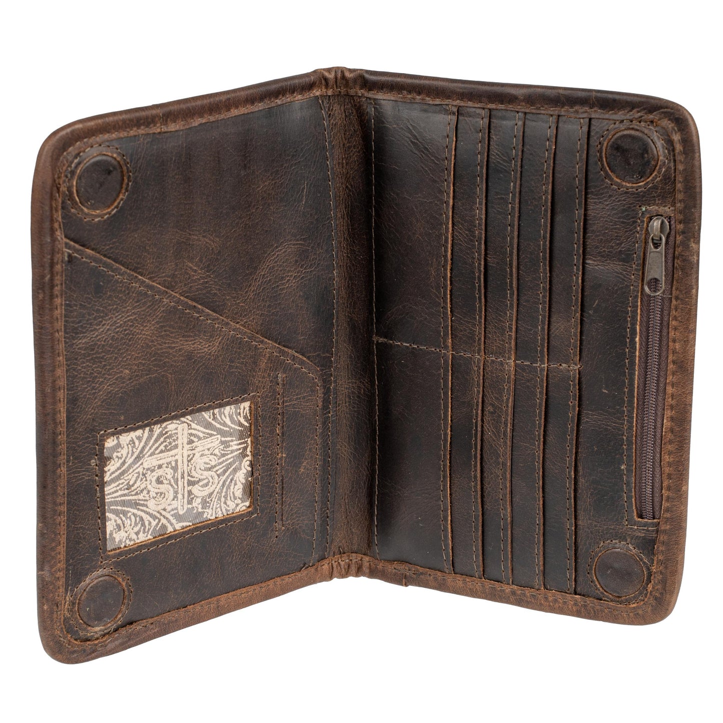 Guadalupe Serape Magnet Wallet