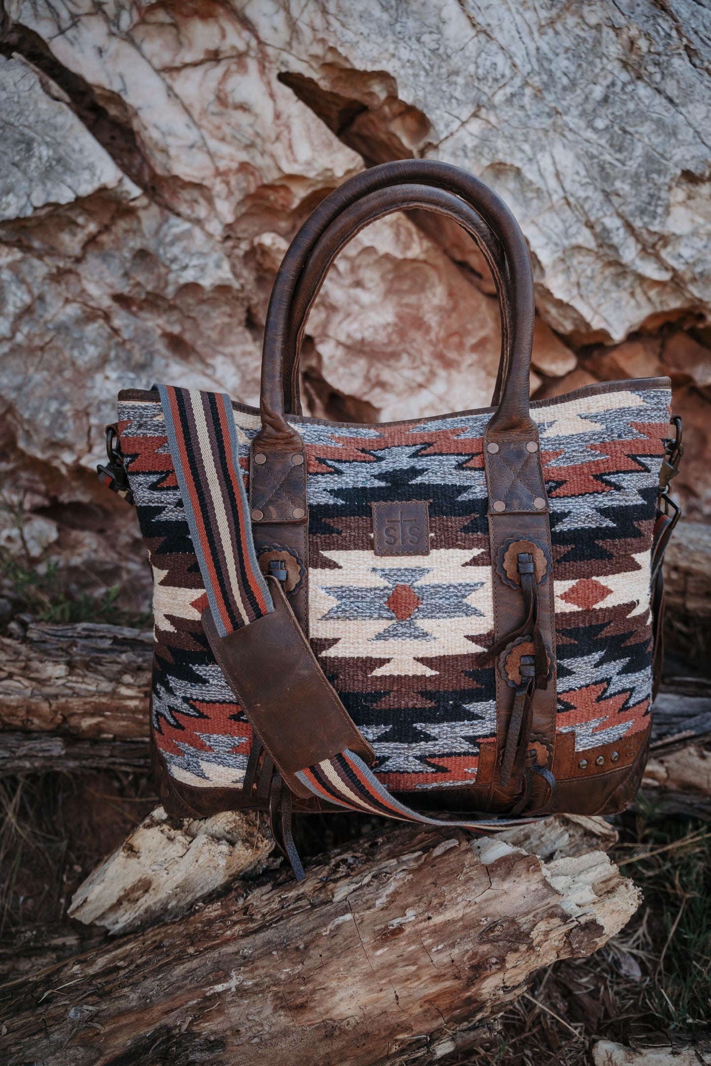Guadalupe Serape All-In Tote