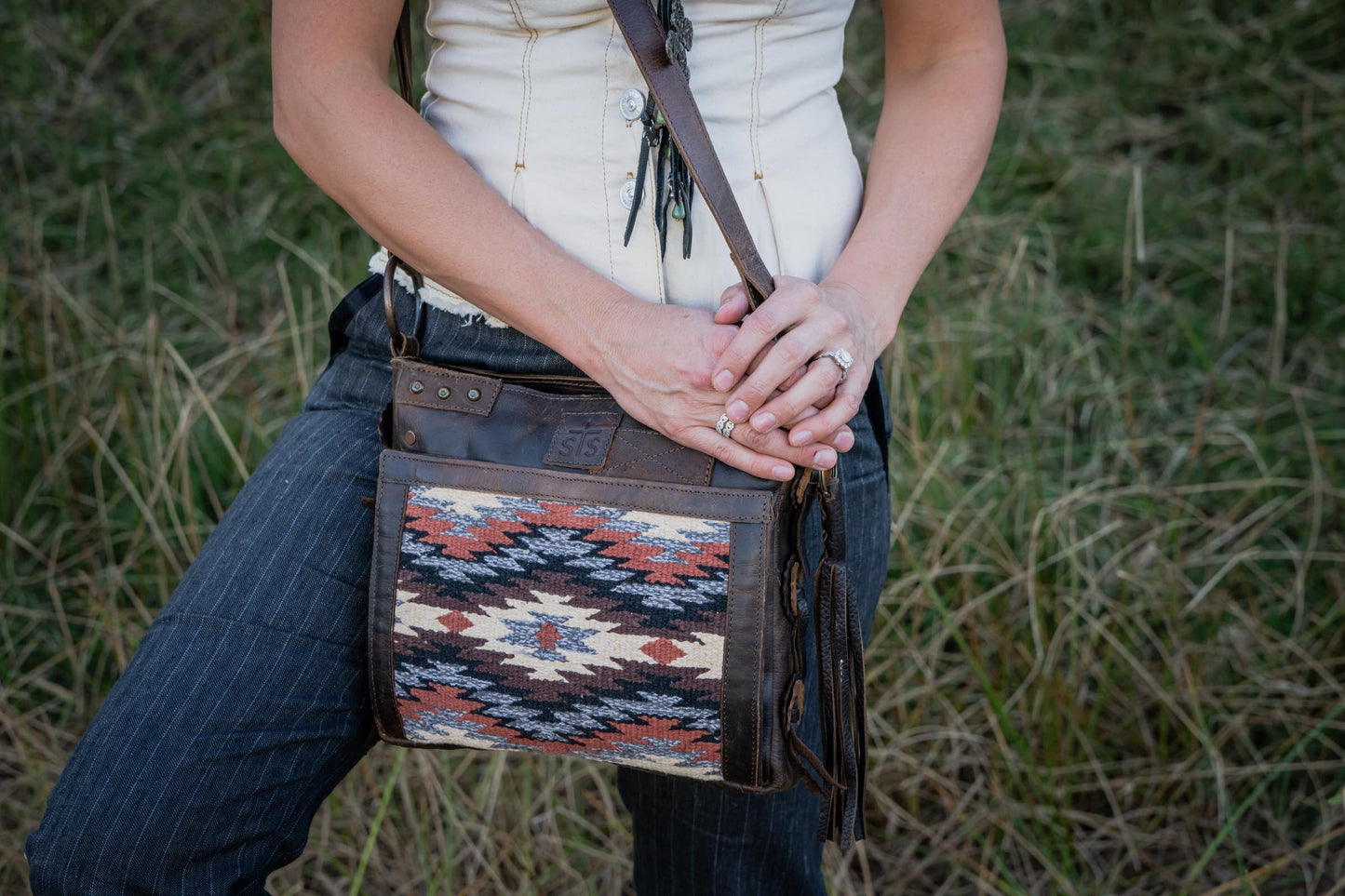 Guadalupe Serape Olivia Crossbody