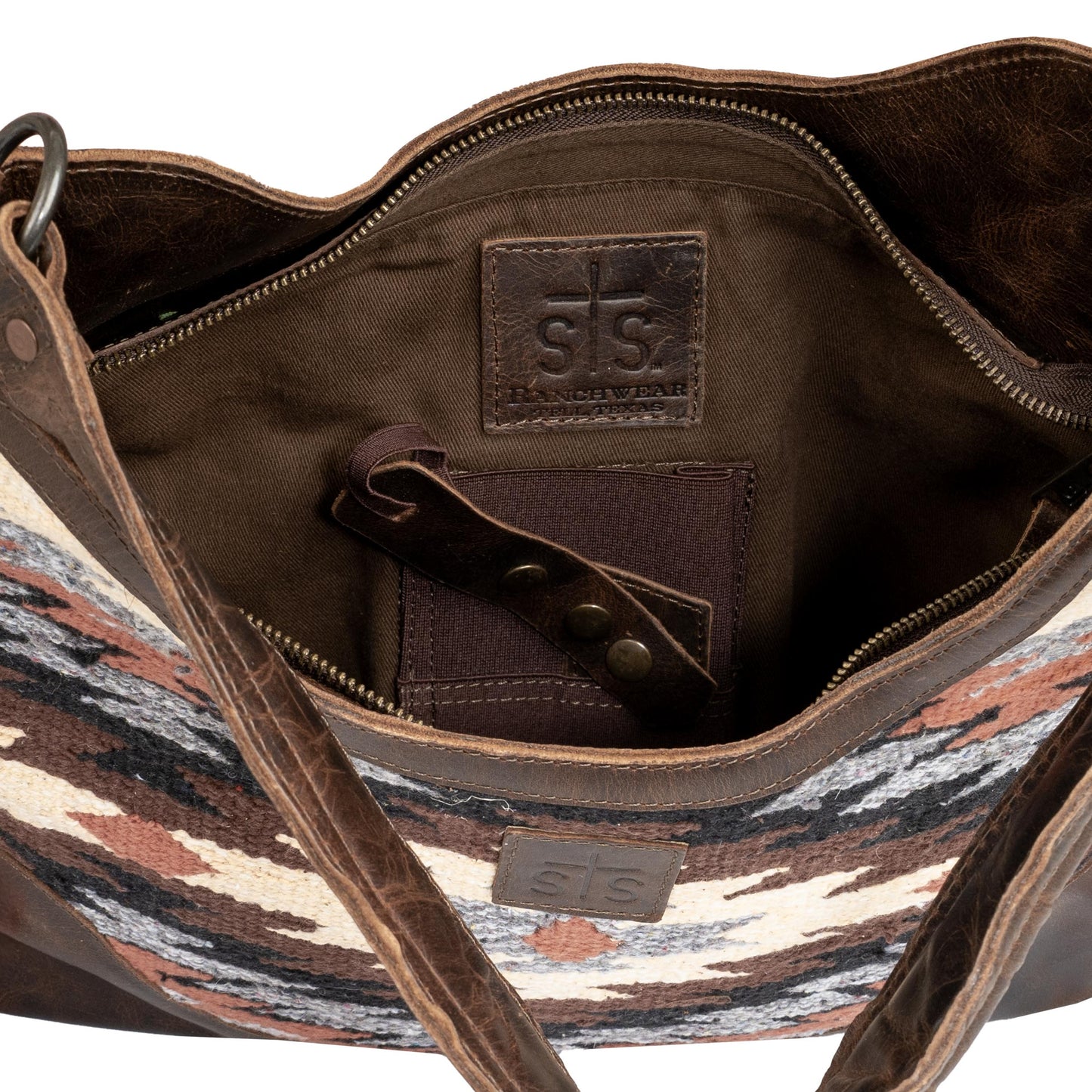 Guadalupe Serape Hobo Bag