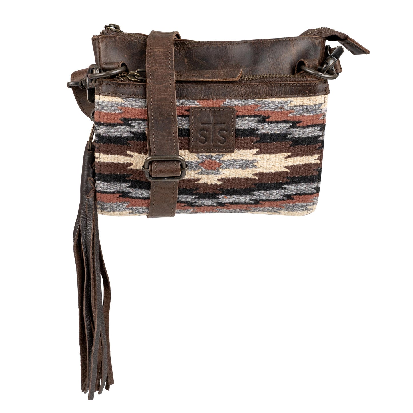 Guadalupe Serape Lily Crossbody