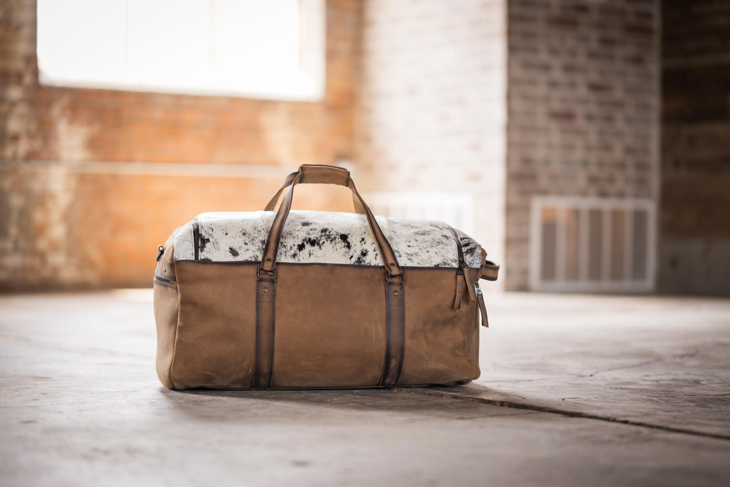 Cowhide Rustler Duffle