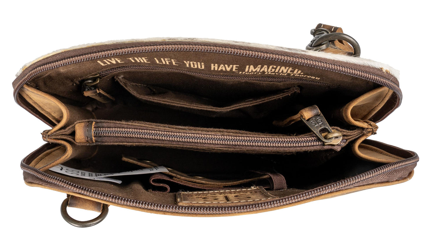Cowhide Weezy Crossbody